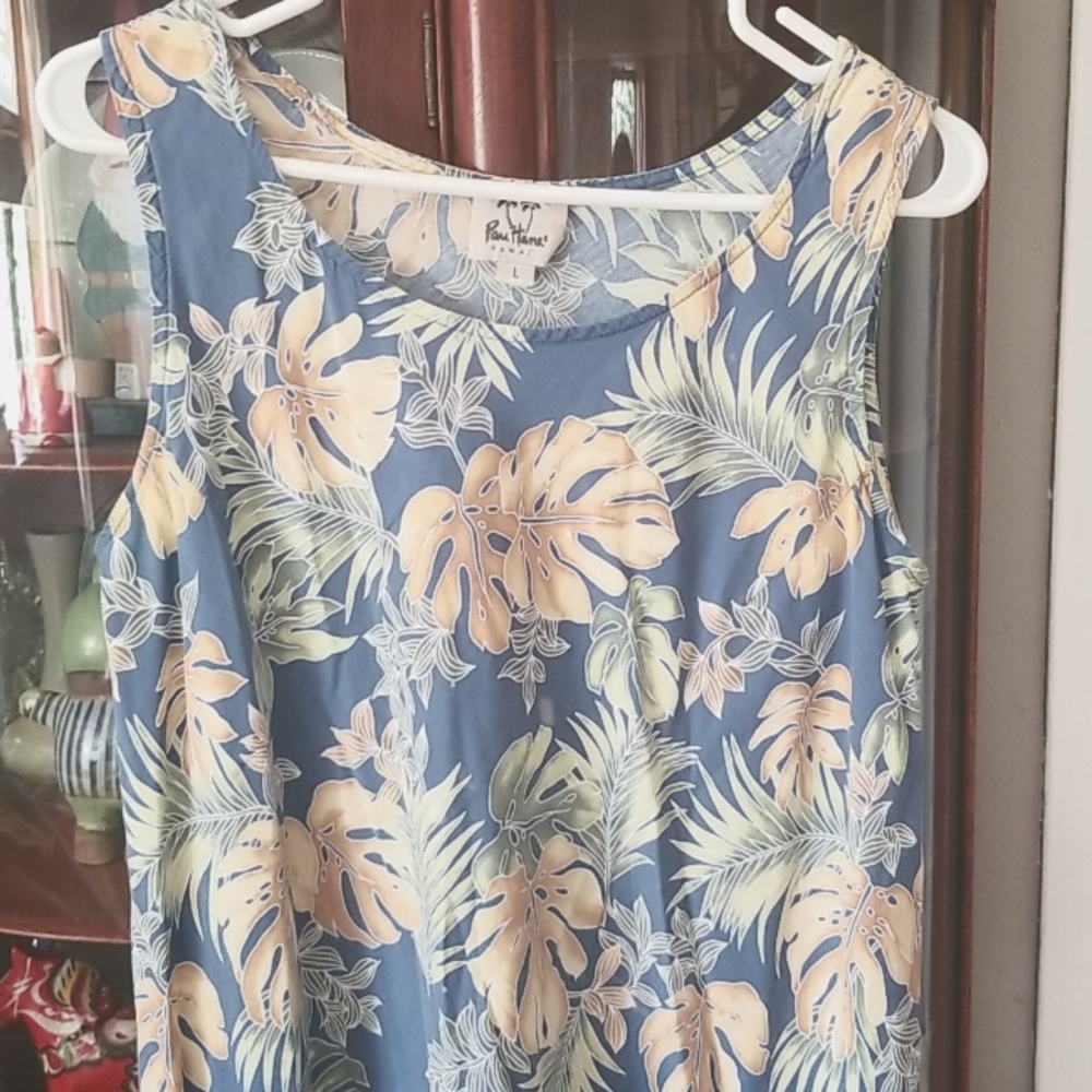 Hawaiian shift dress
